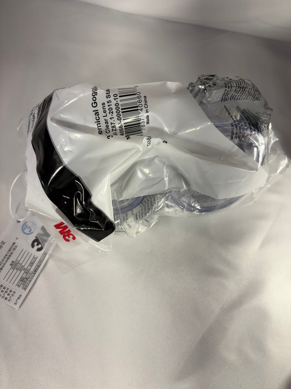 3M Protective Eyewear chemical googles