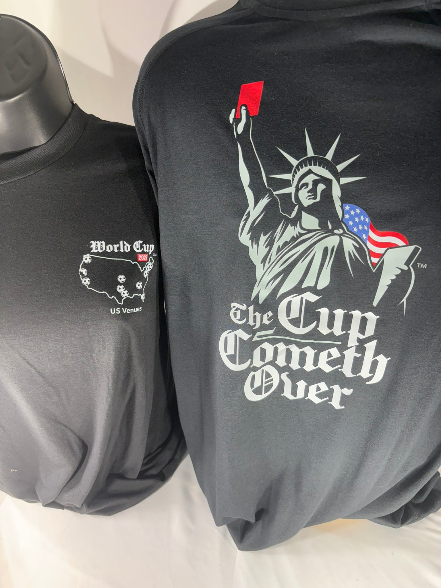 World Cup 2025 Black Custom T-Shirt