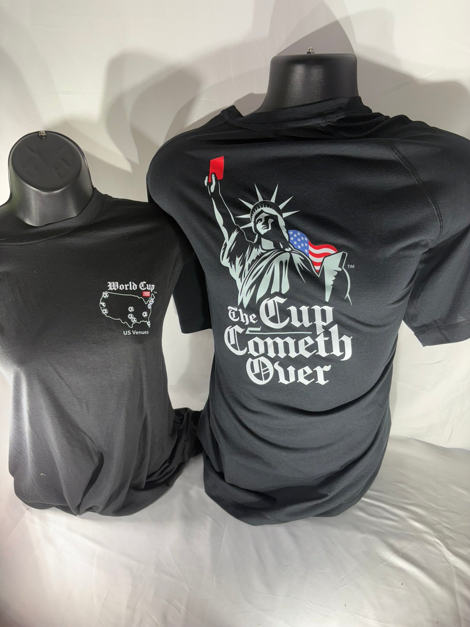 World Cup 2025 Black Custom T-Shirt