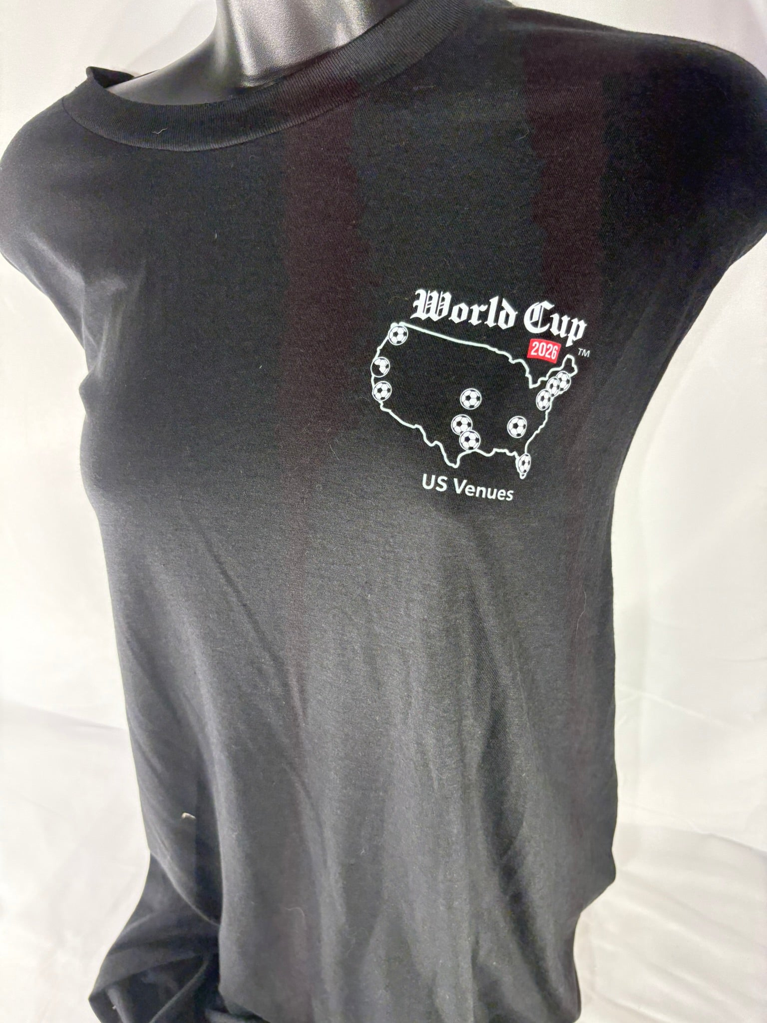 World Cup 2025 Black Custom T-Shirt