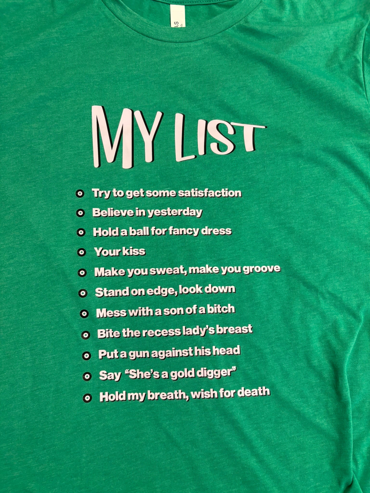 My List T-shirt