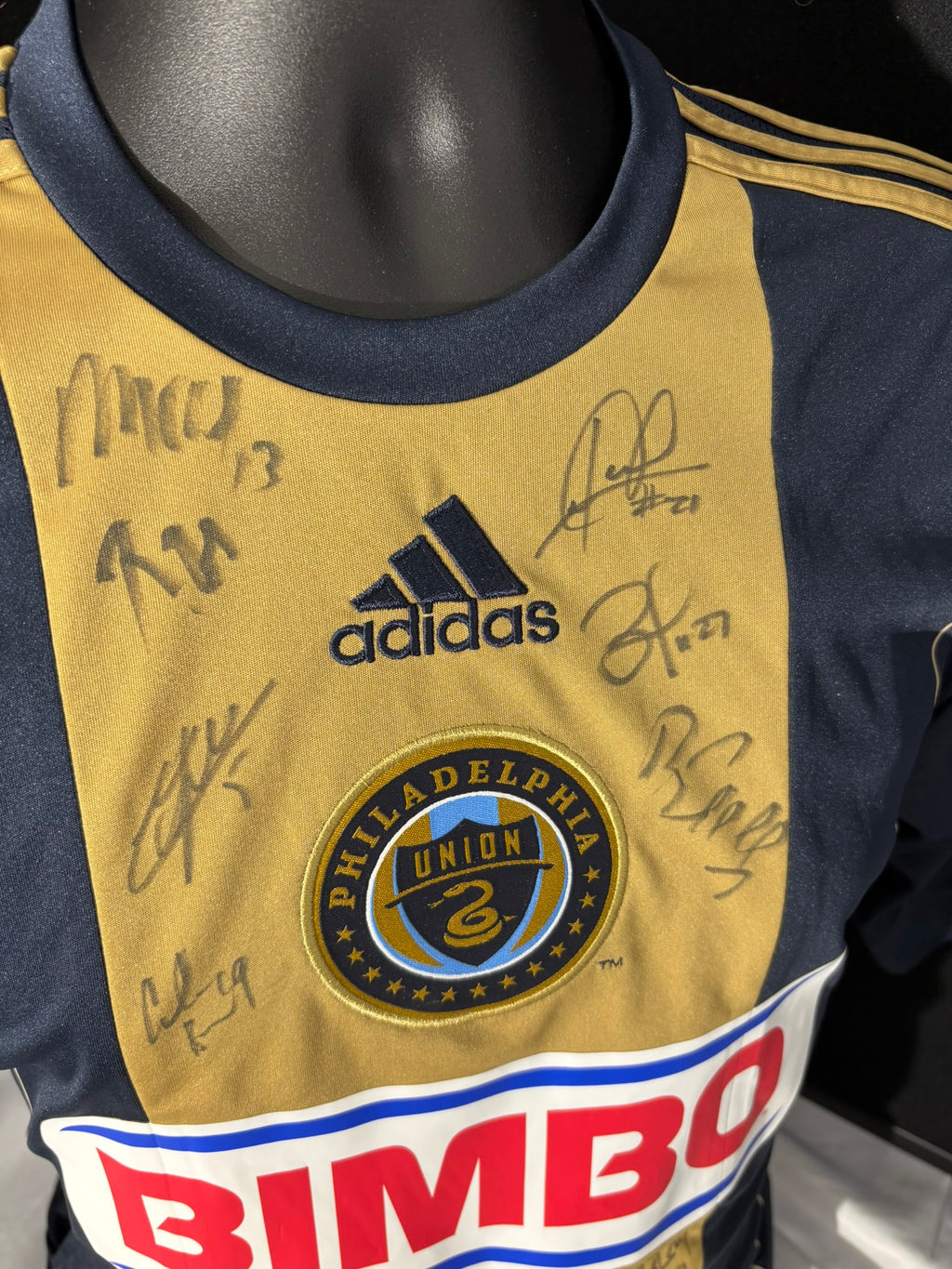 Philadelphia Union Autographed game jersey