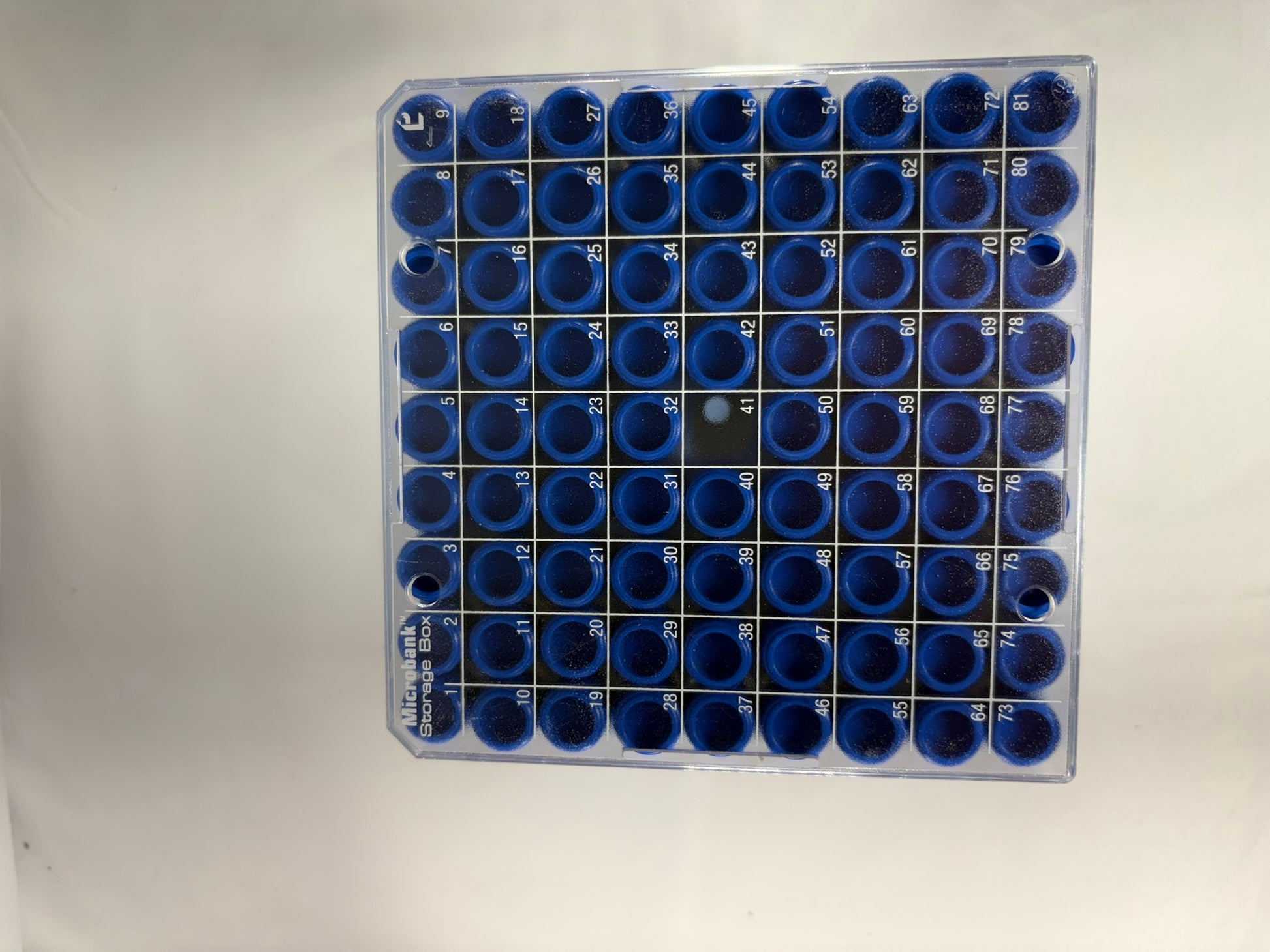 Microbank Organism Storage System-Blue